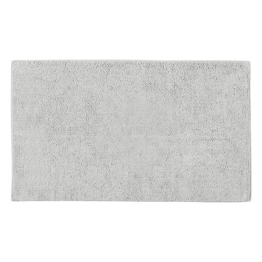 

Двусторонний коврик для ванной комнаты Beautyrest Plume Feather Touch из смеси хлопка, серый
