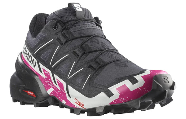 Кроссовки speedcross 6 'black pink' Salomon, черный — фото 3