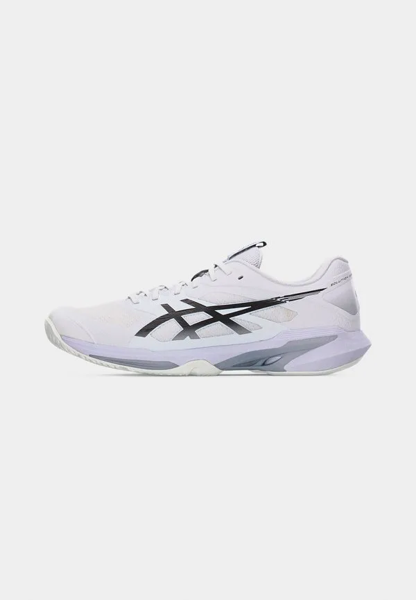 Теннисные кроссовки solution speed 4 all-terrain Asics, White/Black — фото 2