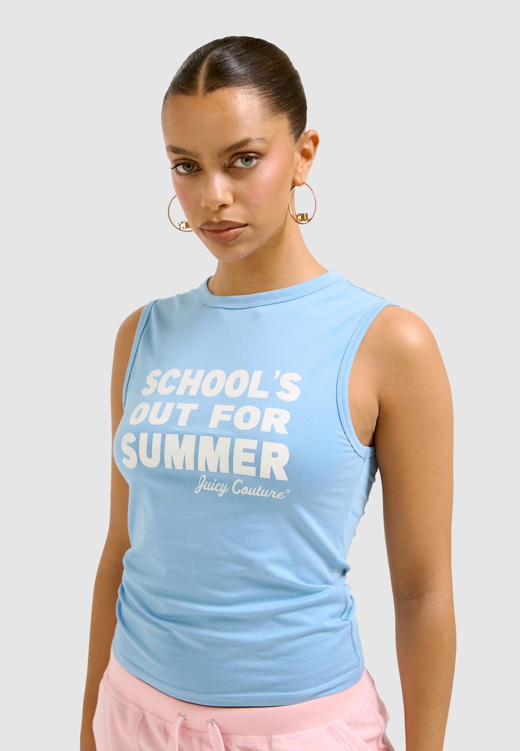 

Топ SCHOOLS OUT TANK Juicy Couture, синий