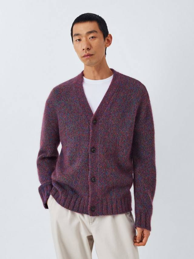 

Кардиган с V-образным вырезом из смесовой вязки John Lewis, Multi