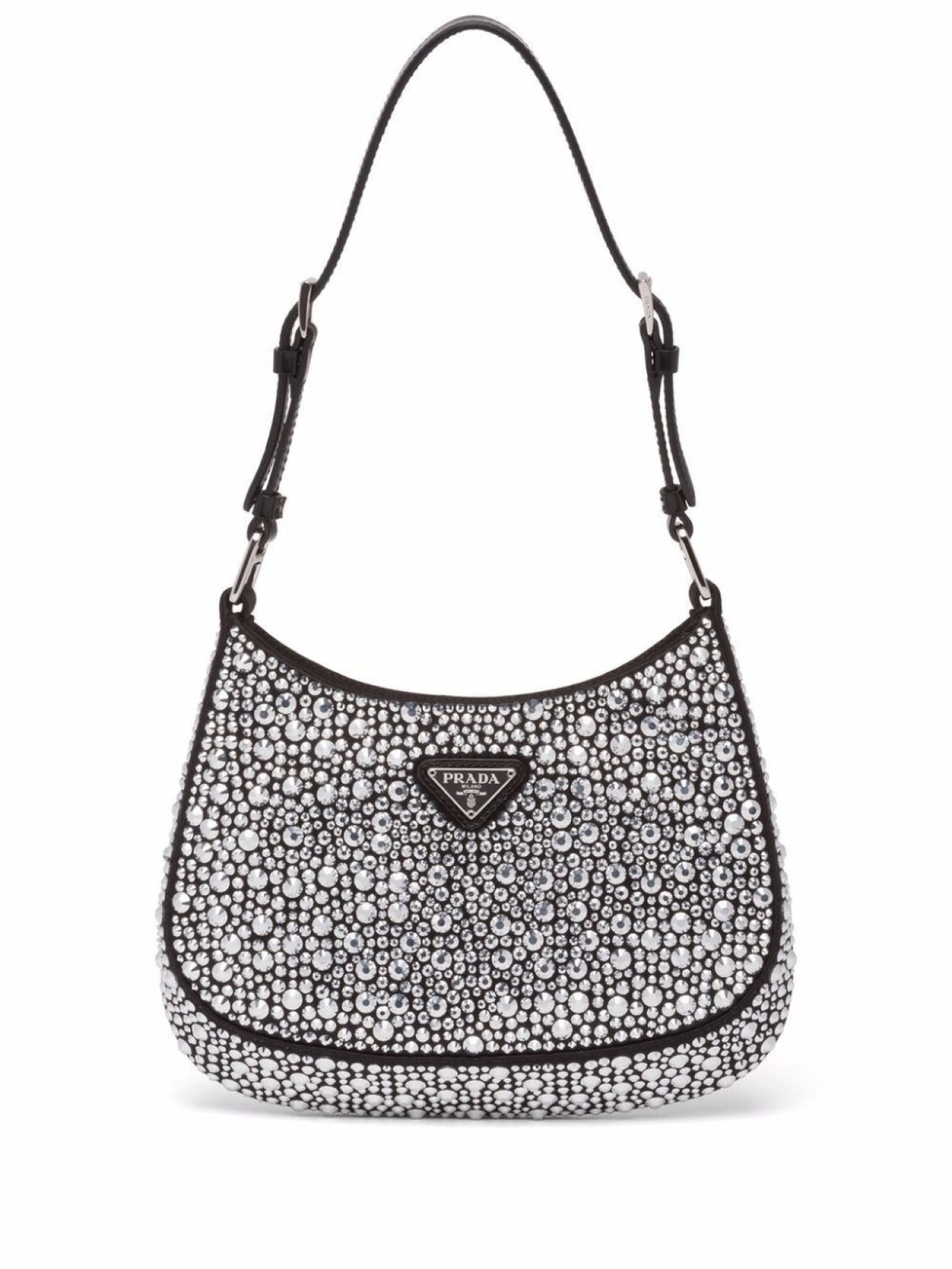 

Сумка на плечо Prada Cleo, металлик