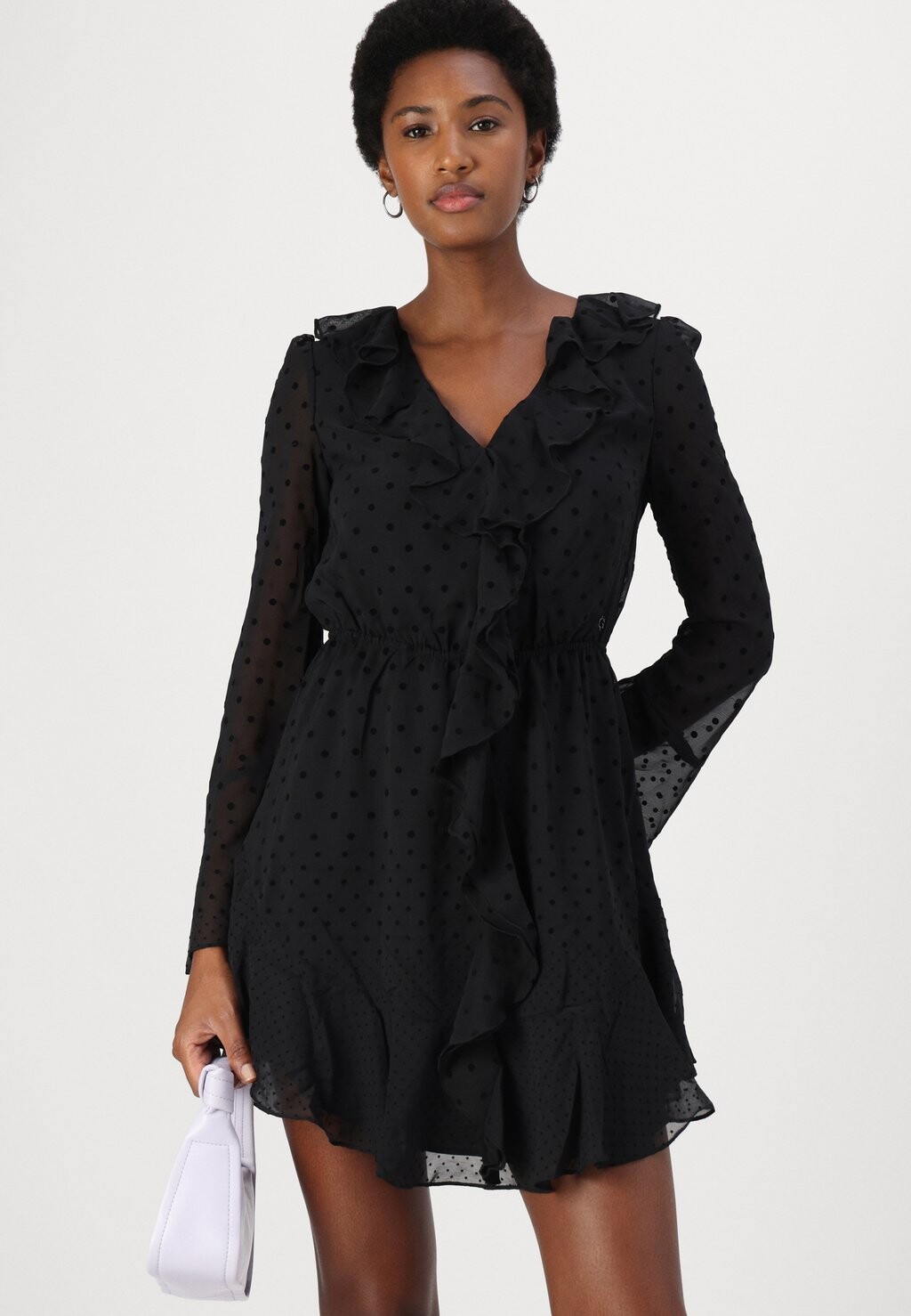 

Коктейльное платье / Вечернее платье OLYMPE FRILL Guess, черный