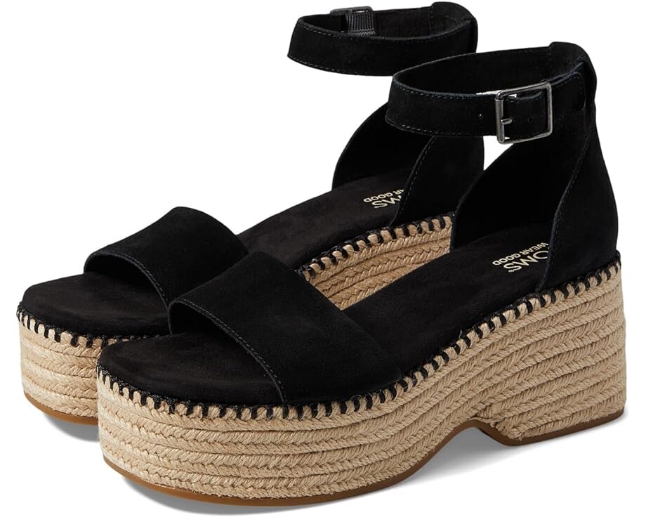 

Туфли TOMS Laila, цвет Black Suede