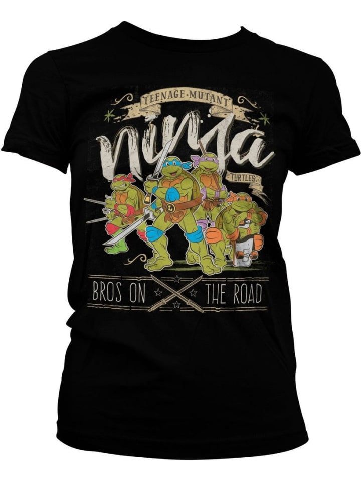 

Teenage Mutant Ninja Turtles Черная футболка, Черный, Teenage Mutant Ninja Turtles Черная футболка