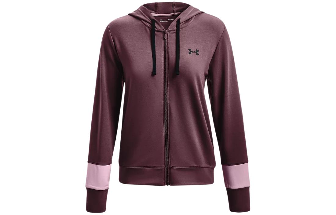 

Under Armour Куртка Rival Terry женская, цвет Misty Purple