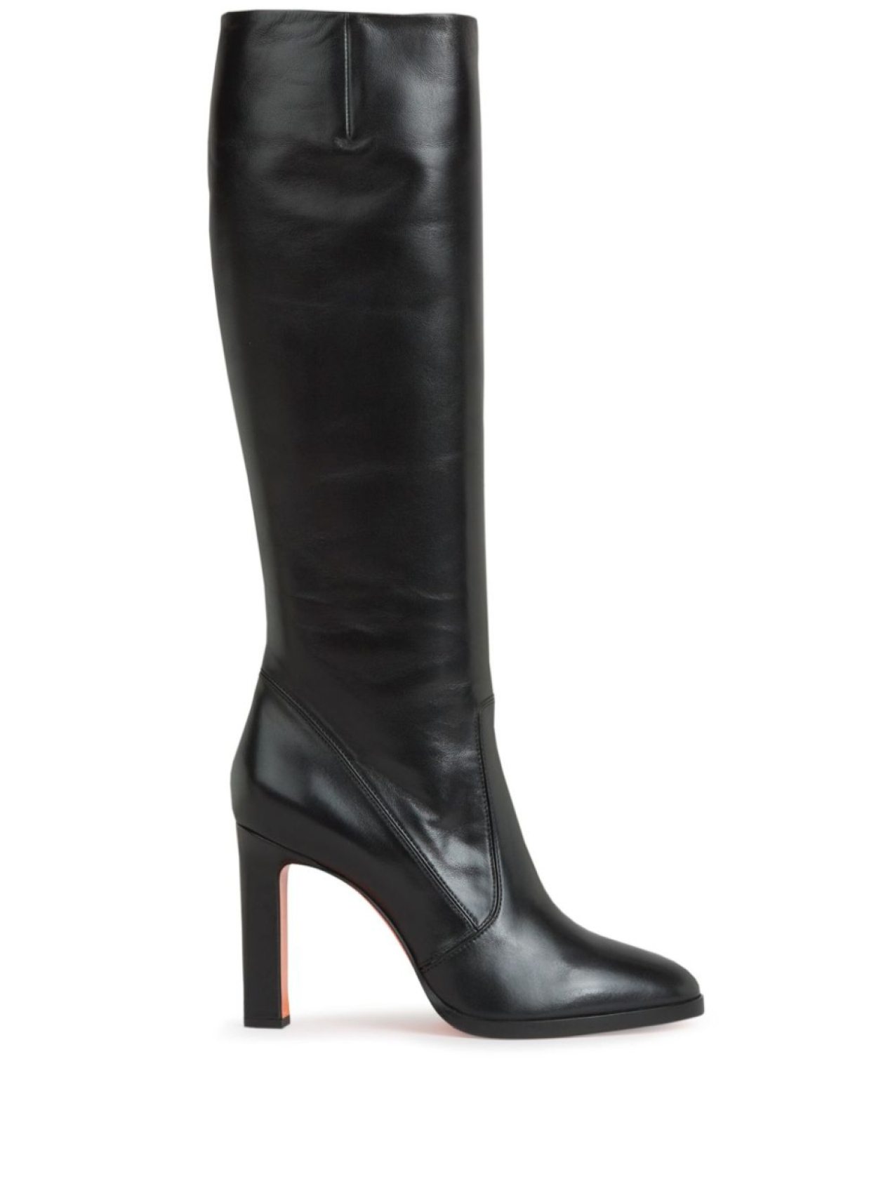 Santoni ботильоны на каблуке, черный