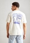 

Футболка с набивным рисунком FRONT BACK ARTWORK Scotch & Soda, песочный