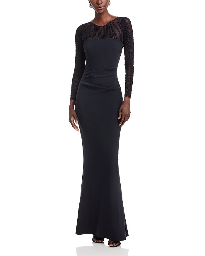 

Платье Cara Illusion Chiara Boni La Petite Robe, черный