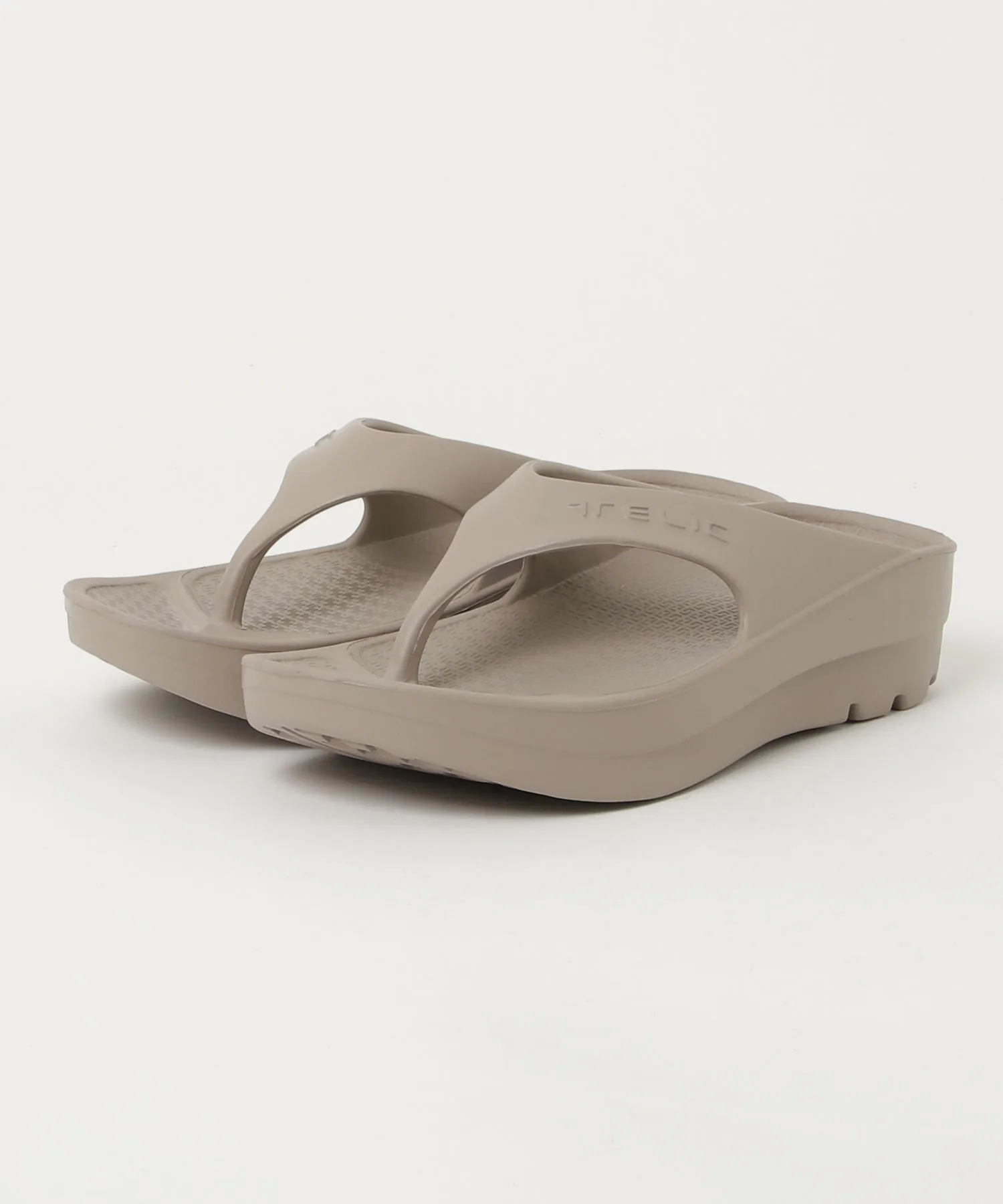 Мужские сандалии легкие с амортизацией Teric W-Flipflop ALPEN коричневые