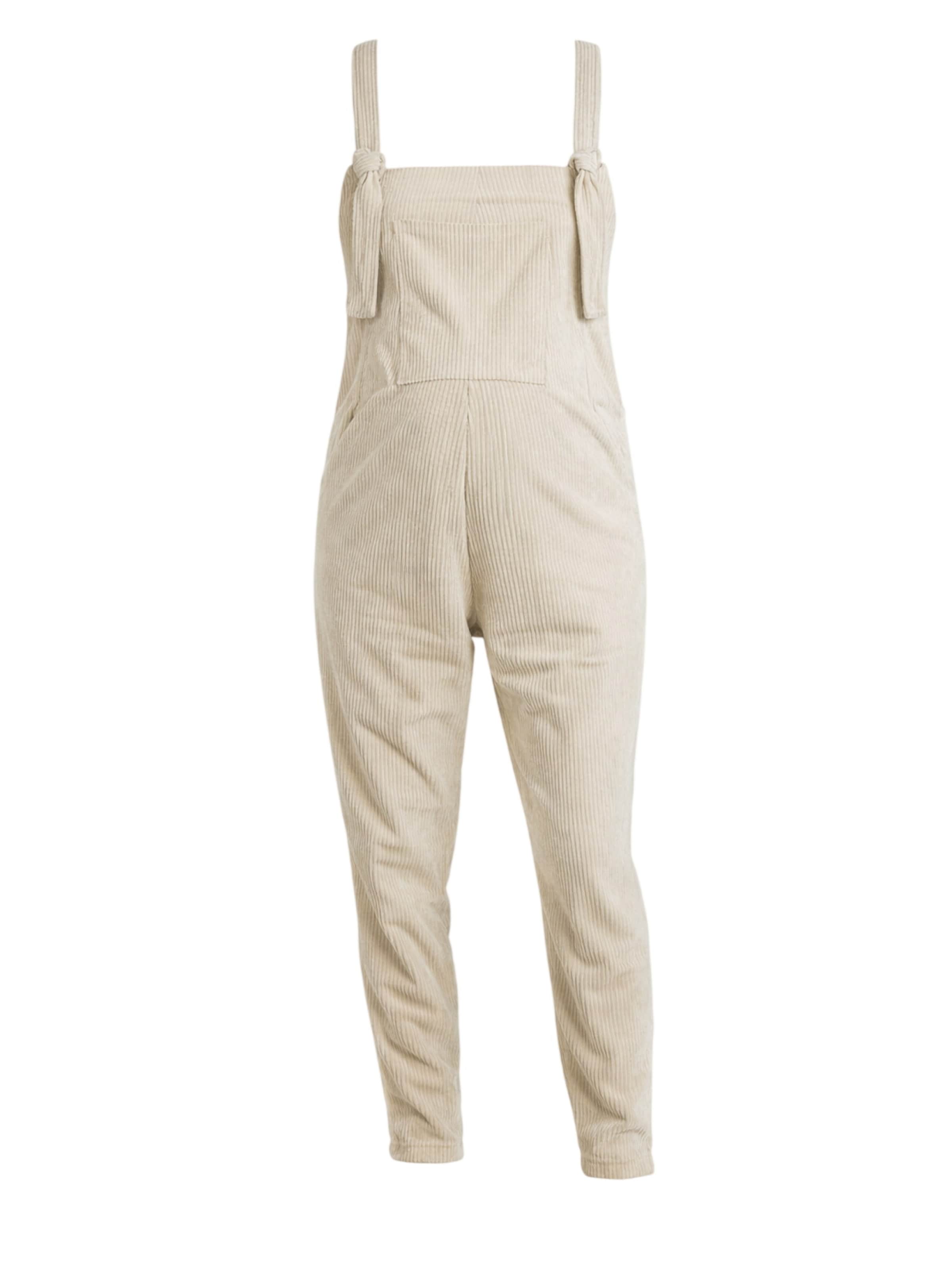 

LYN MAMA Комбинезон Regular из шерсти белый