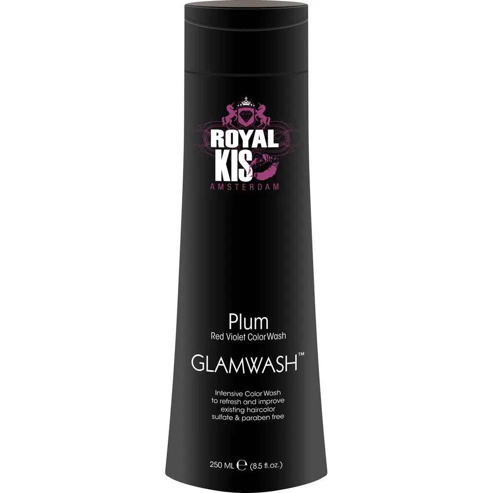 Оттеночный шампунь Royal KIS GlamWash Plum Kis