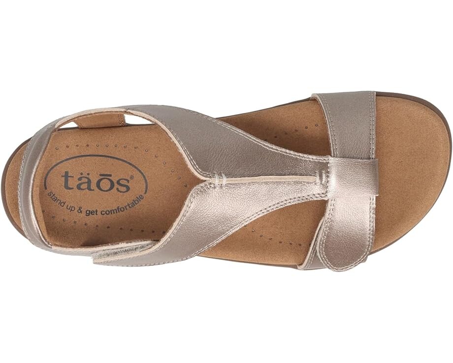 Сандалии Taos Footwear The Show, цвет Champagne — фото 2