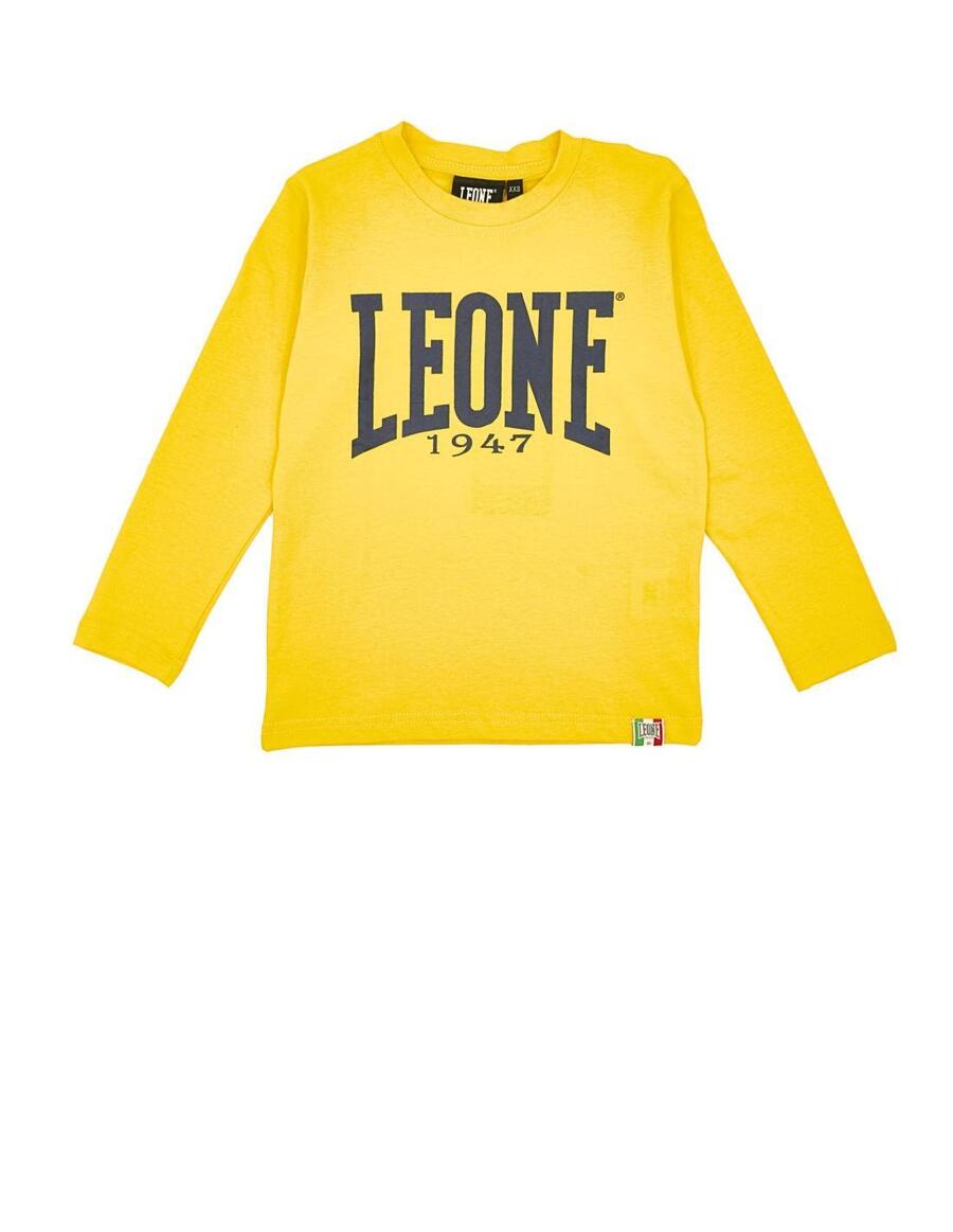 

LEONE 1947 APPAREL Простая футболка со львом для мальчиков с длинными рукавами