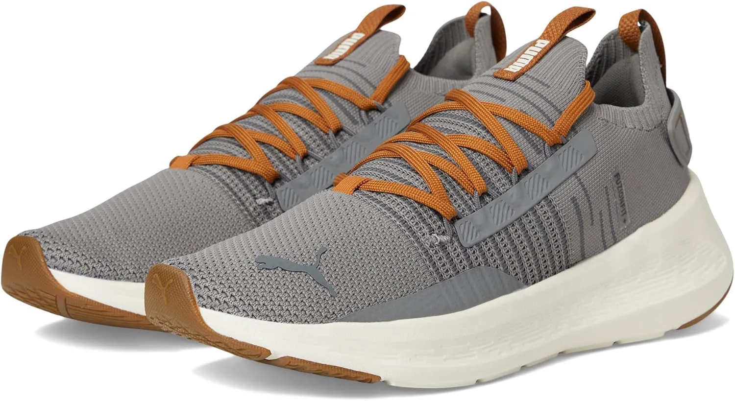 Мужские беговые кроссовки Puma Softride Symmetry Fuzion, темно-серый/белый