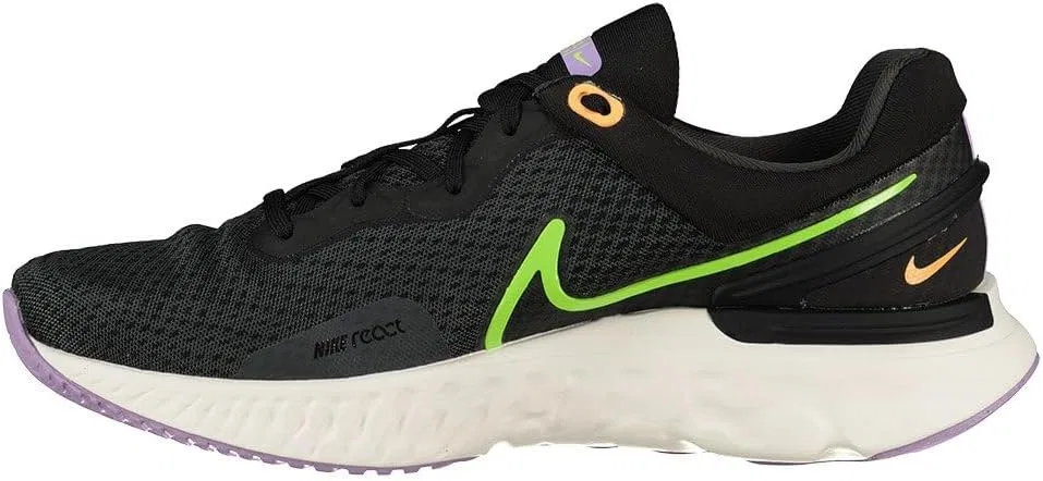 Мужские кроссовки Nike React Miler 3, Anthracite Ghost Green Black White — фото 4