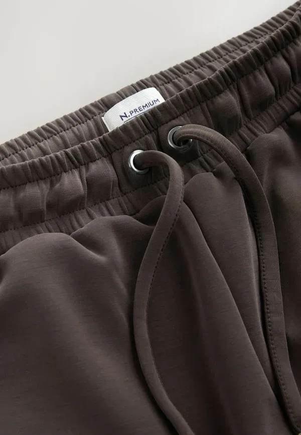 Спортивные штаны Next Tall fit n. premium wide leg joggers, цвет тёмно-коричневый — фото 2