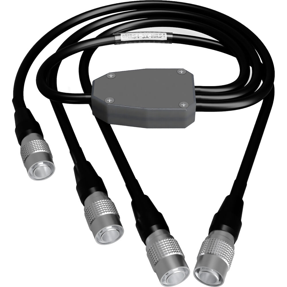 

AUDIOROOT 4-Pin Hirose Male to Triple 4-Pin Male EHRS4-3X-HRS4