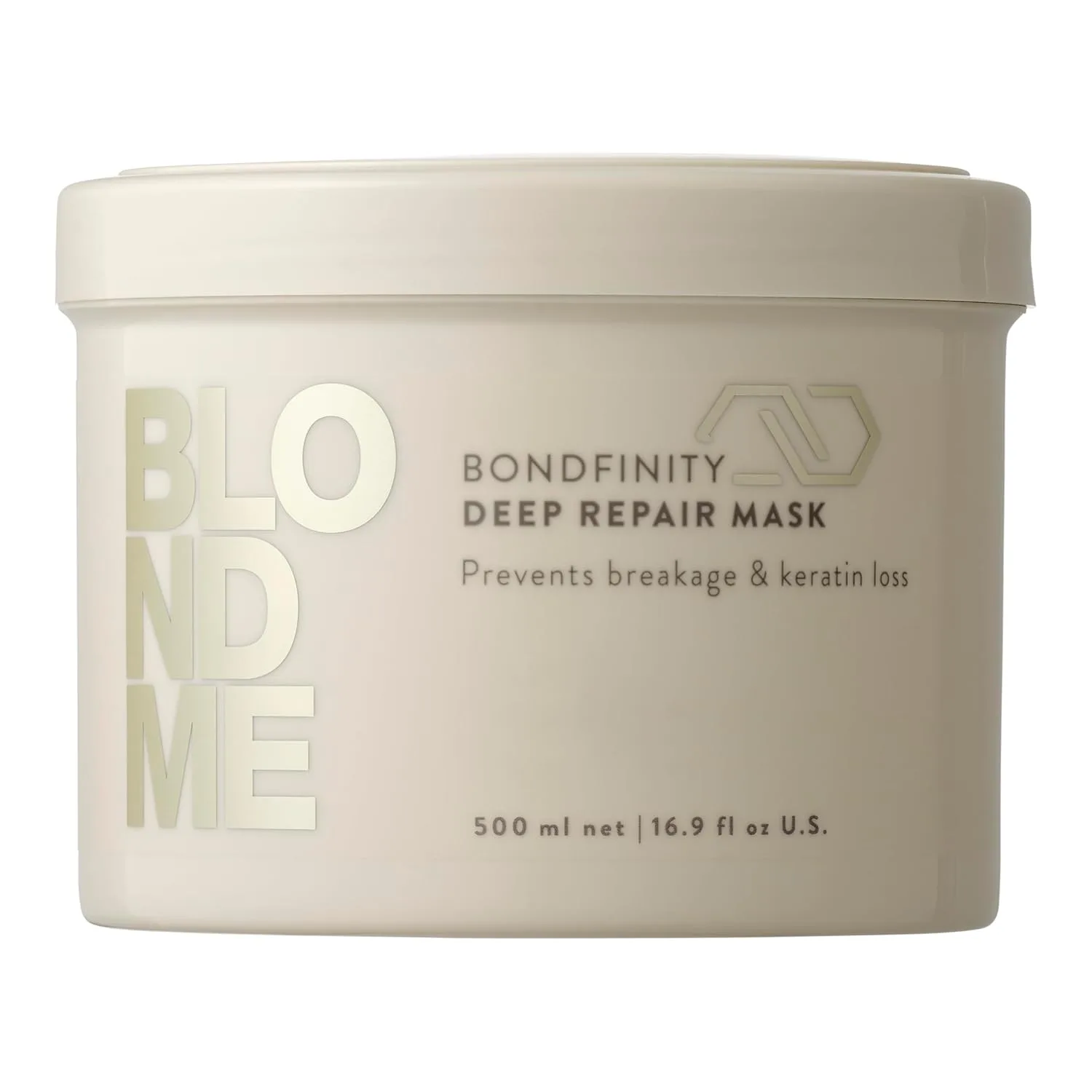 BlondMe Bondfinity маска для глубокого восстановления блондированных волос, укрепляет, восстанавливает и предотвращает ломкость 500 мл (1 шт.)