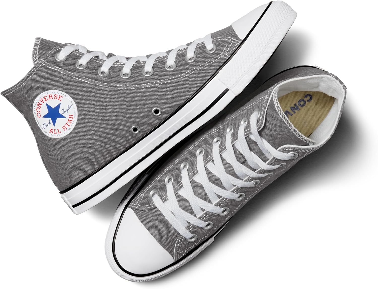 Кеды Converse Chuck Taylor All Star на высокой подошве унисекс, Charcoal — фото 4
