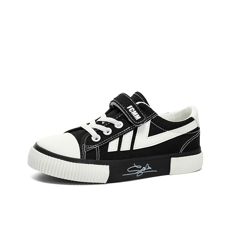 

Нескользящие и дышащие низкие повседневные кроссовки для детей FCMM, черный