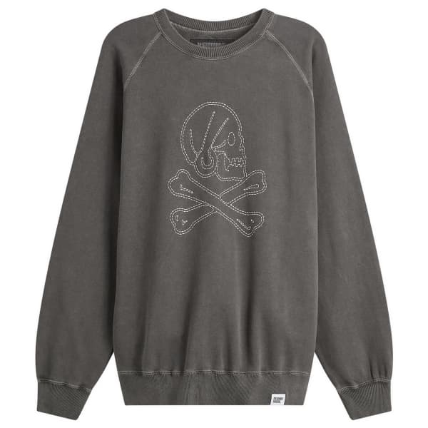 

Толстовка, окрашенная пигментами Neighborhood, черный