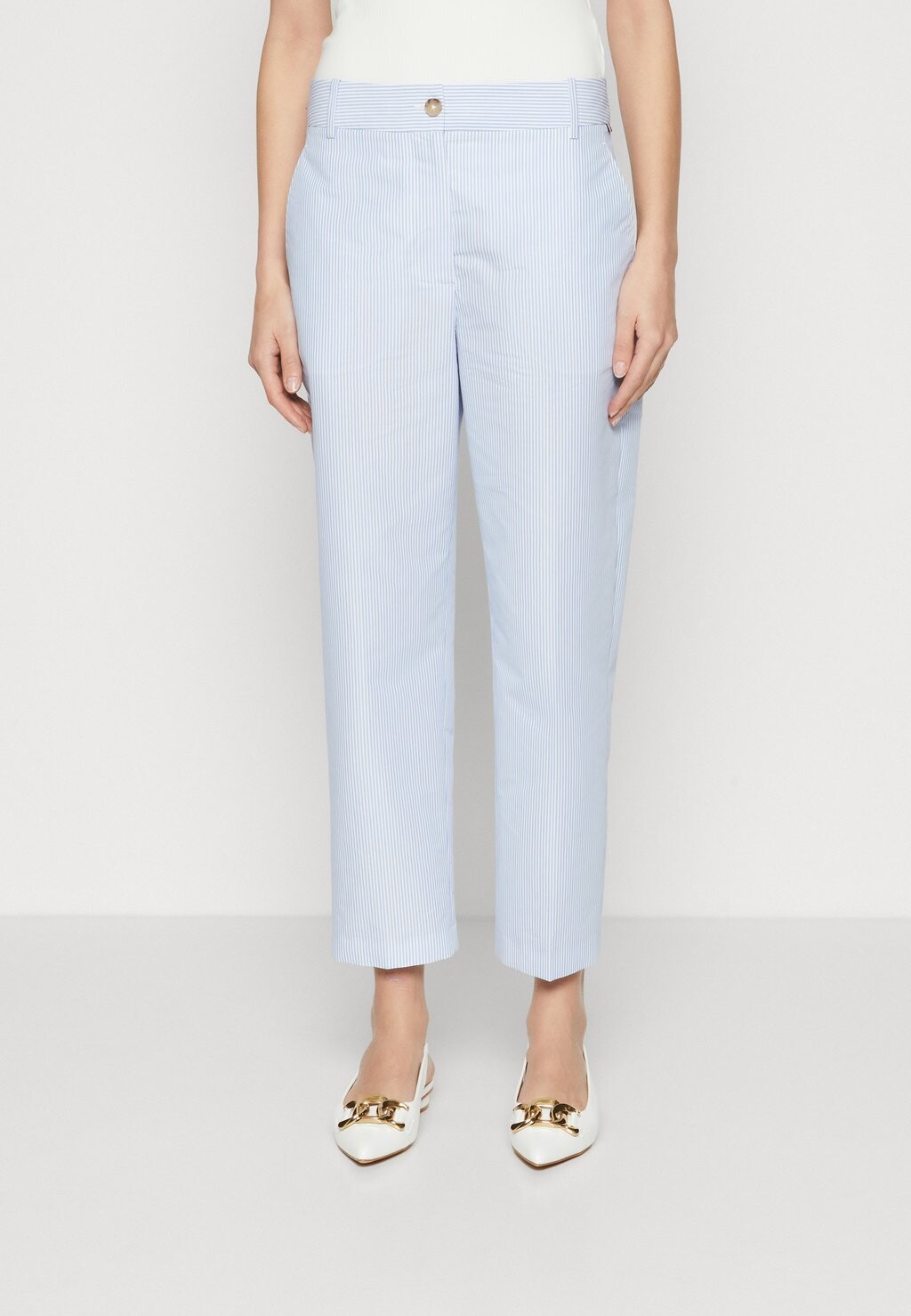 

Брюки POPLIN STRAIGHT Tommy Hilfiger, синий