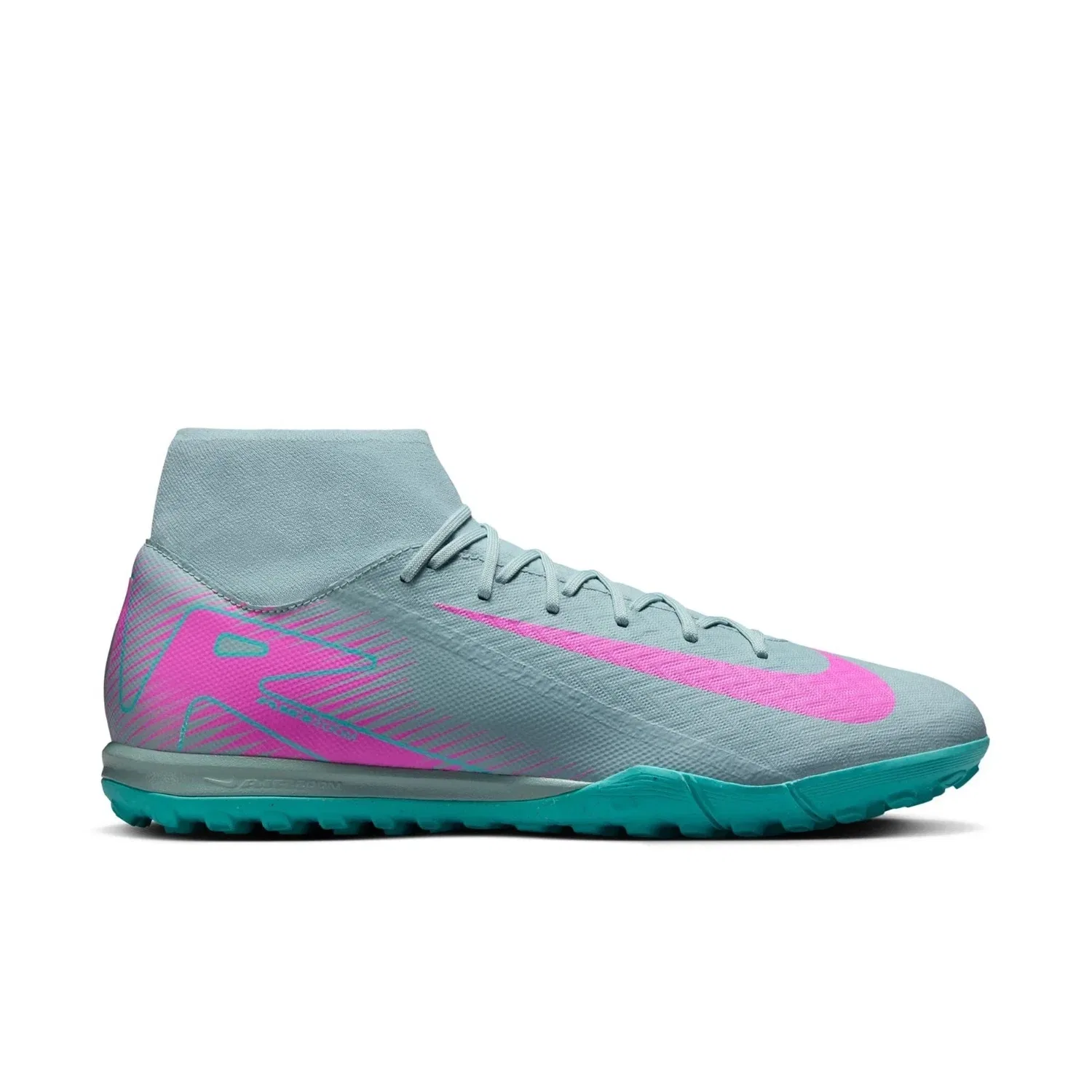 Футбольные бутсы Nike Mercurial Superfly 10 Academy Ocean Cube TF SHOP249, синий — фото 2