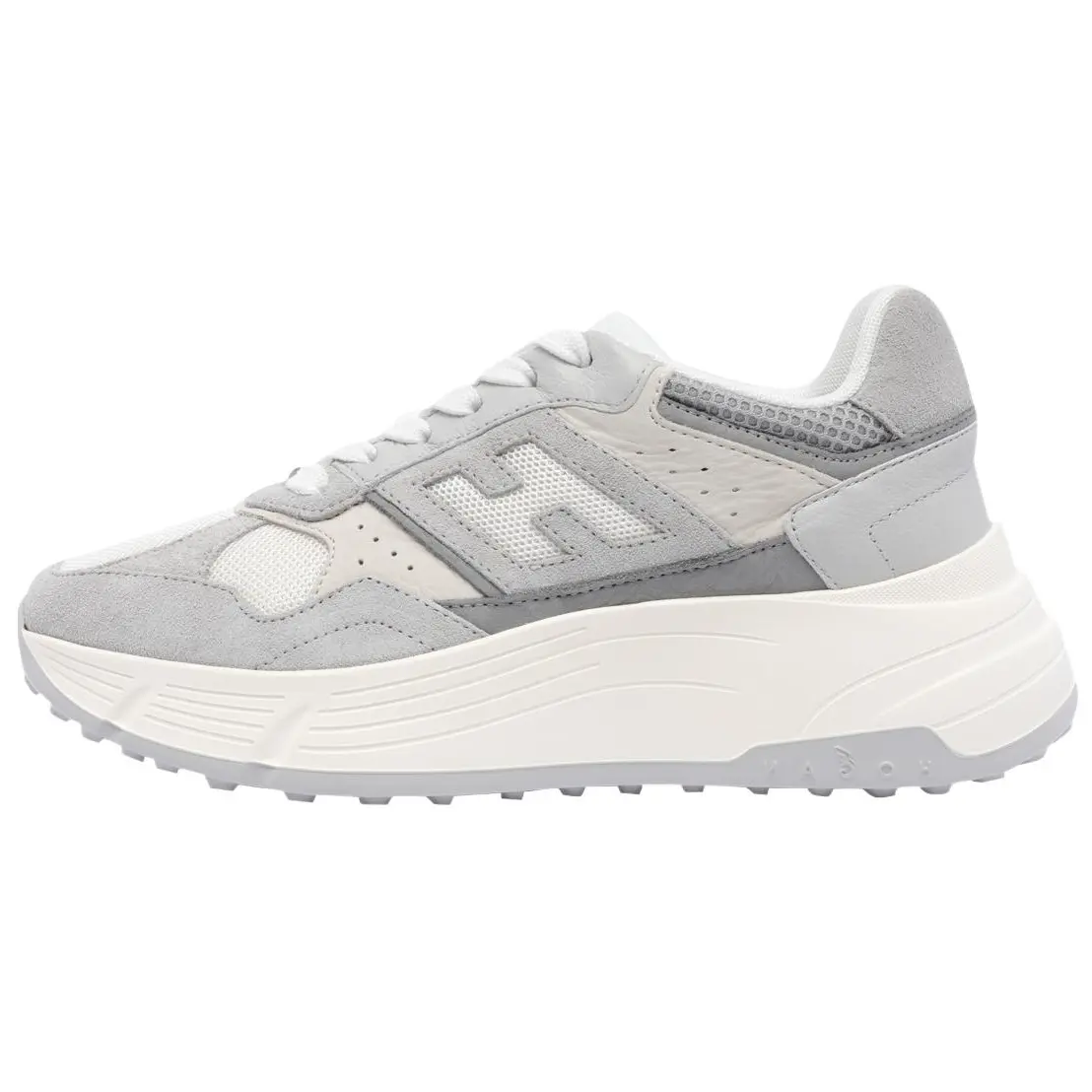 Кроссовки со шнуровкой и вставками для женщин HOGAN, Original Shoe Box Included