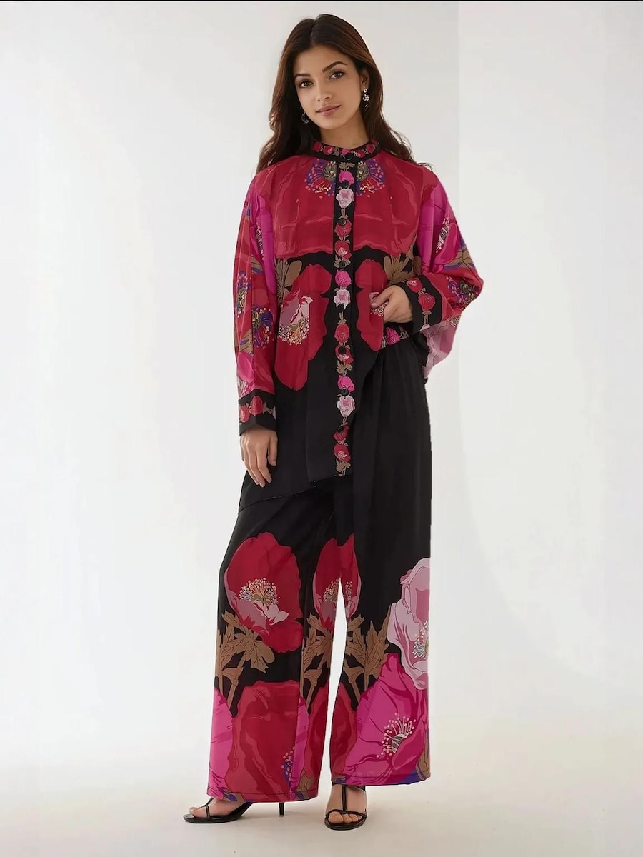 

Брючный костюм Hiccup, красный