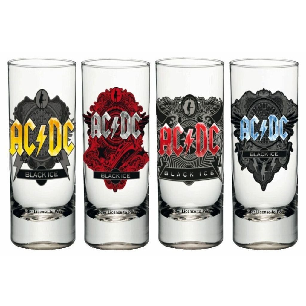 

KKL AC/DC рюмки, 4 шт. Black Ice