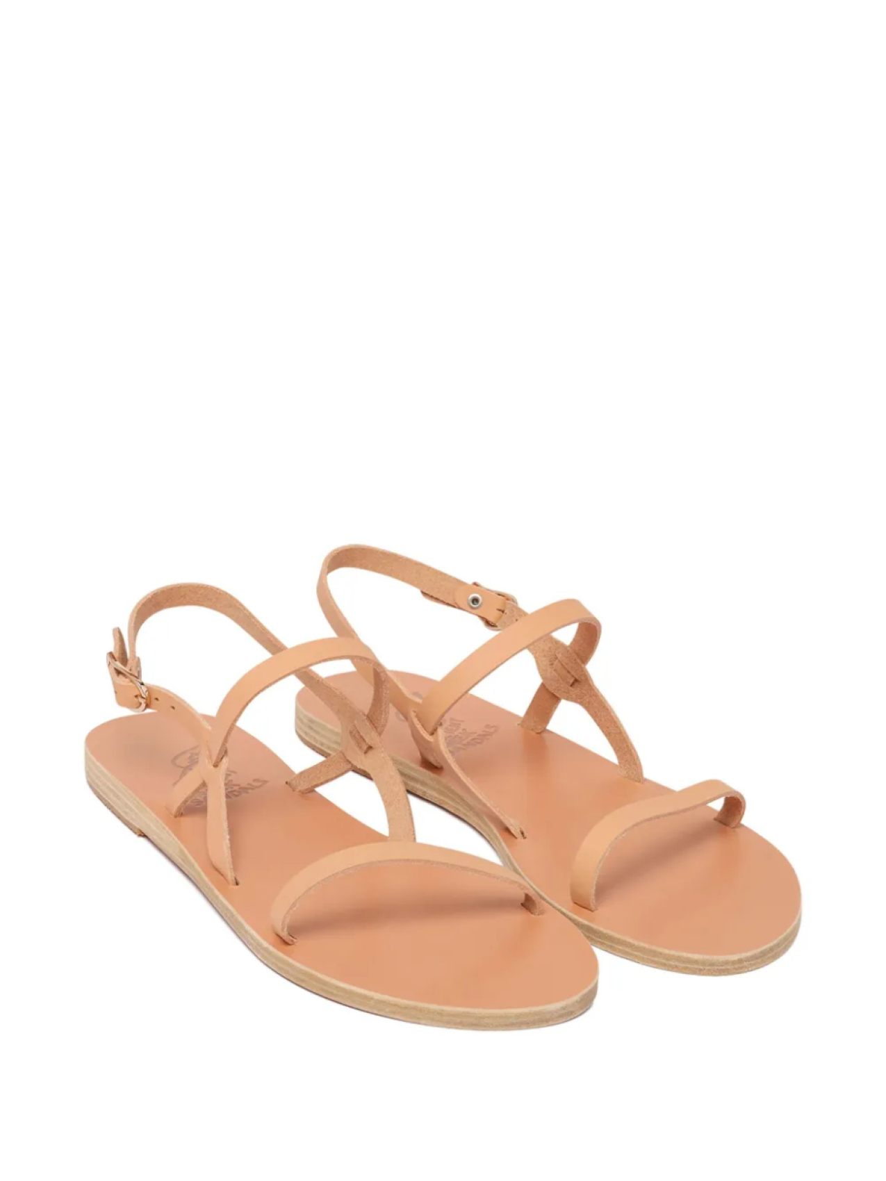 Древнегреческие сандалии кожаные сандалии Ancient Greek Sandals, нейтральный цвет — фото 2