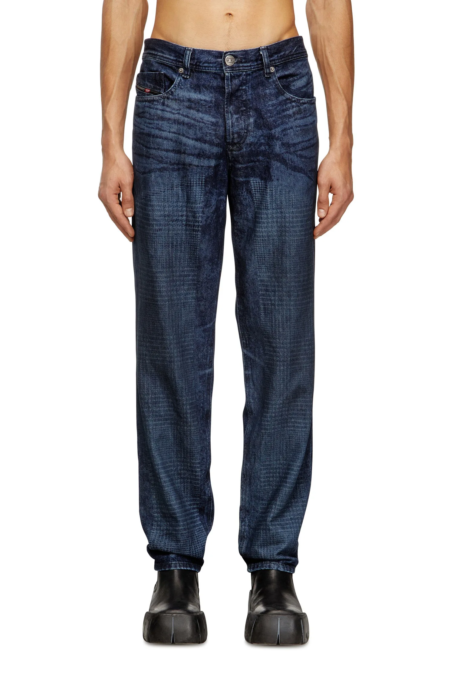 Мужские джинсовые брюки 2023 D-FINITIVE-S3 L.32 Diesel, Dark indigo blue