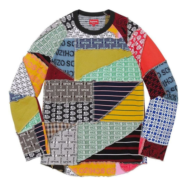 

Свитер ss23 week 5 patchwork jacquard shirt 'multicolor' Supreme, мультиколор