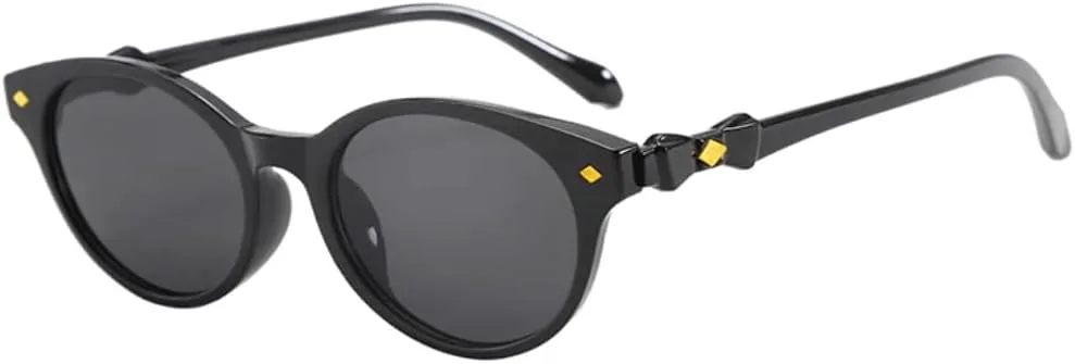 

Модные круглые солнцезащитные очки для женщин и мужчин в стиле ретро, ​​роскошные солнцезащитные очки с защитой от УФ-излучения UV400 TOIPASTN, Yt77181-c1