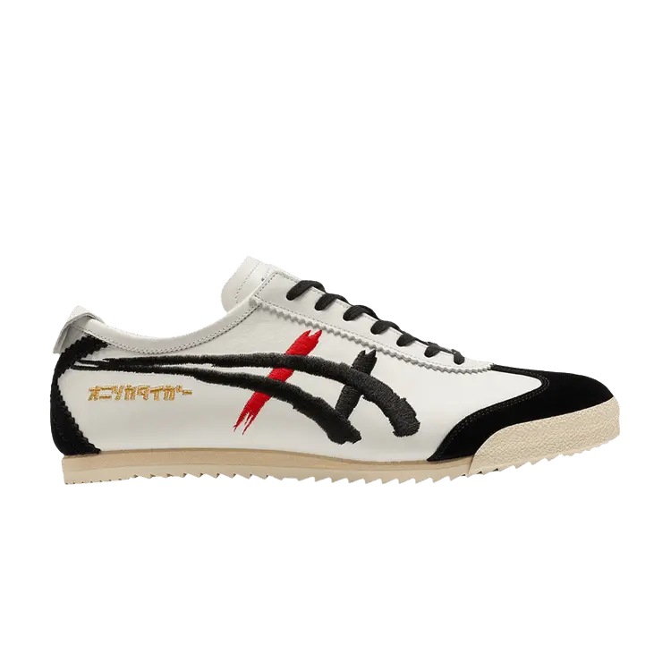 

Кроссовки Onitsuka Tiger Mexico 66 Deluxe NM Katakana - White Black, белый