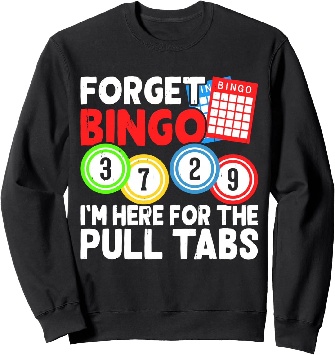 

Забудьте про бинго, я здесь ради купонов на лотерейные билеты! Толстовка Funny Bingo Caller Apparel & Gifts Gambling Lottery, черный