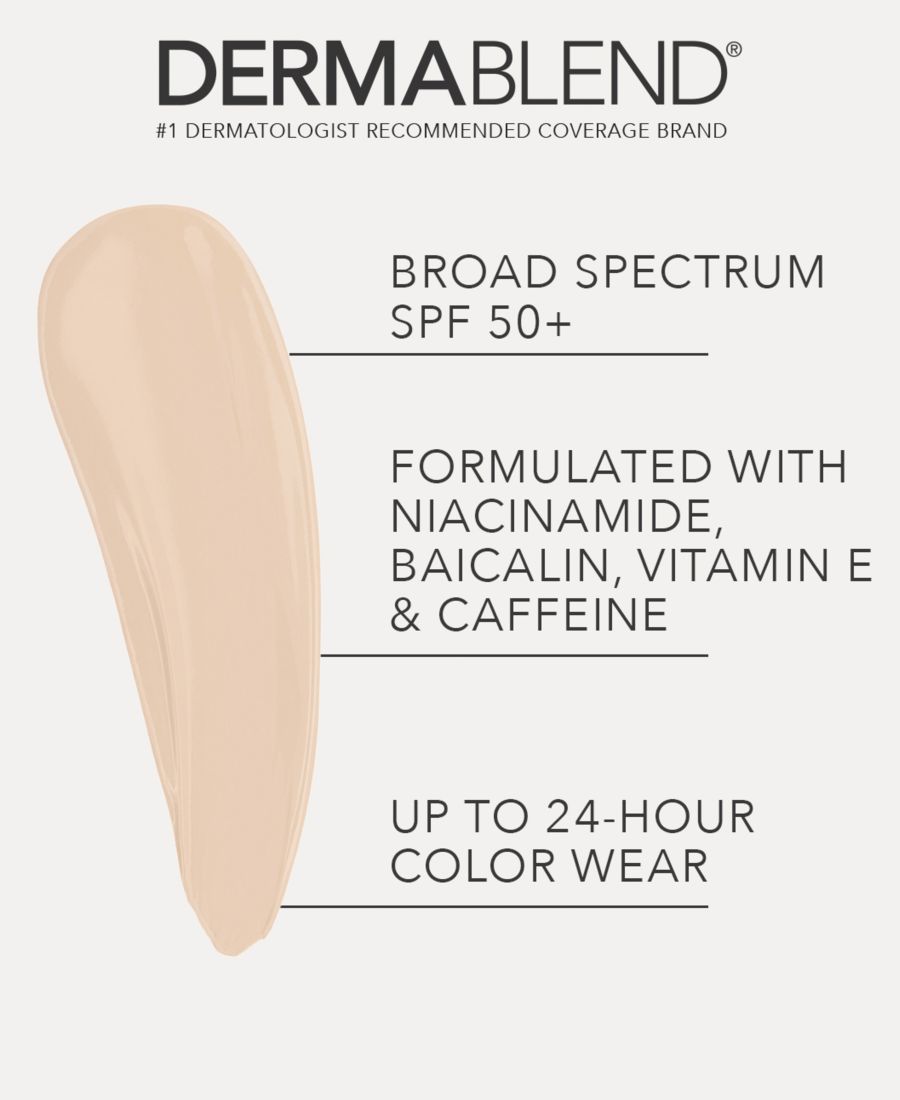 Коррекционный CC-крем с SPF 50 Dermablend, цвет 10n — фото 4