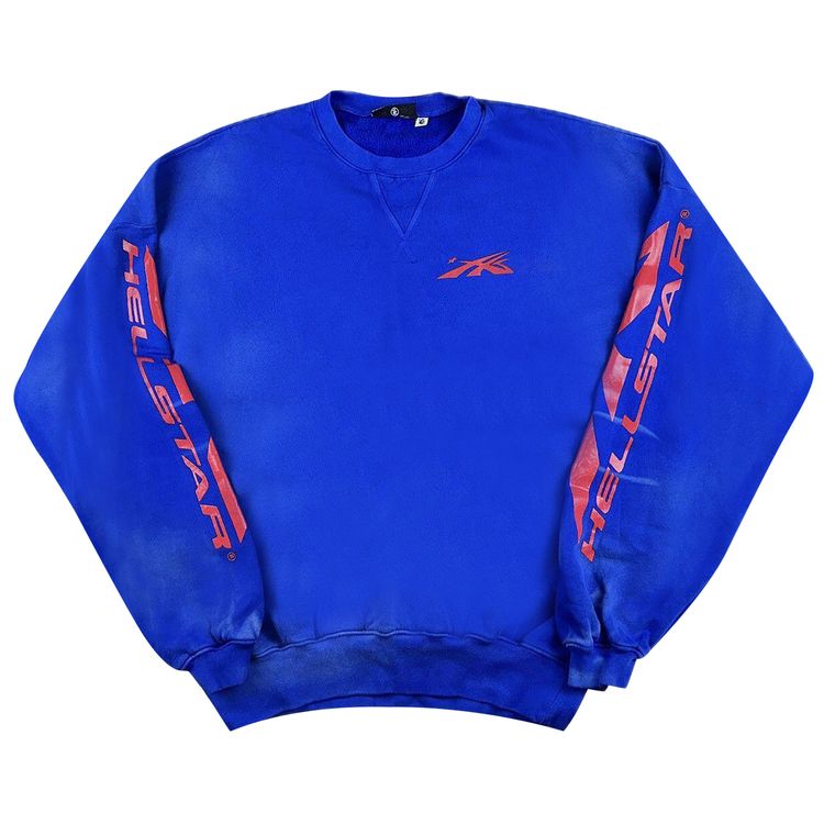 

Толстовка Hellstar Sport Crewneck Blue, синий