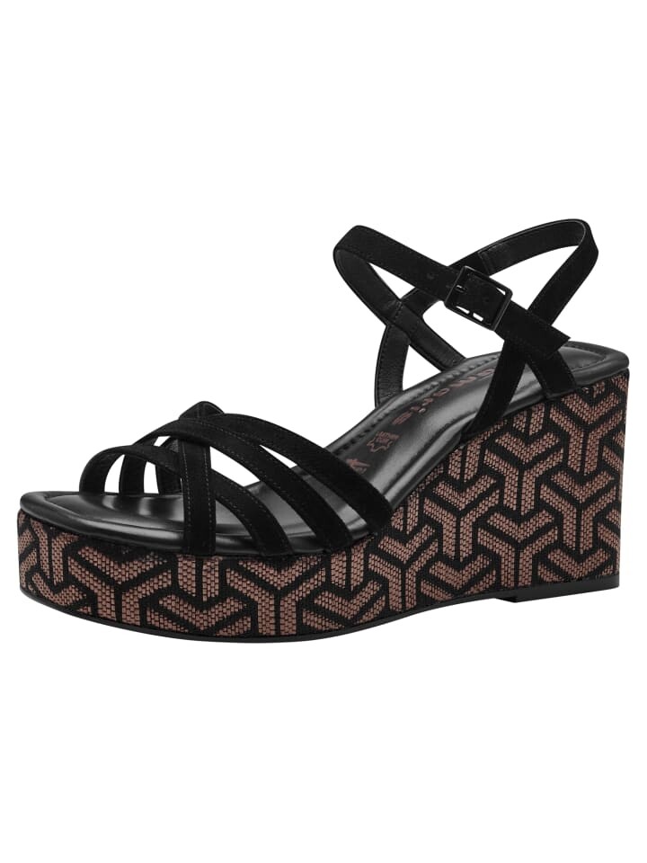 

Сандалии на плоской подошве Tamaris Sandalette, черный