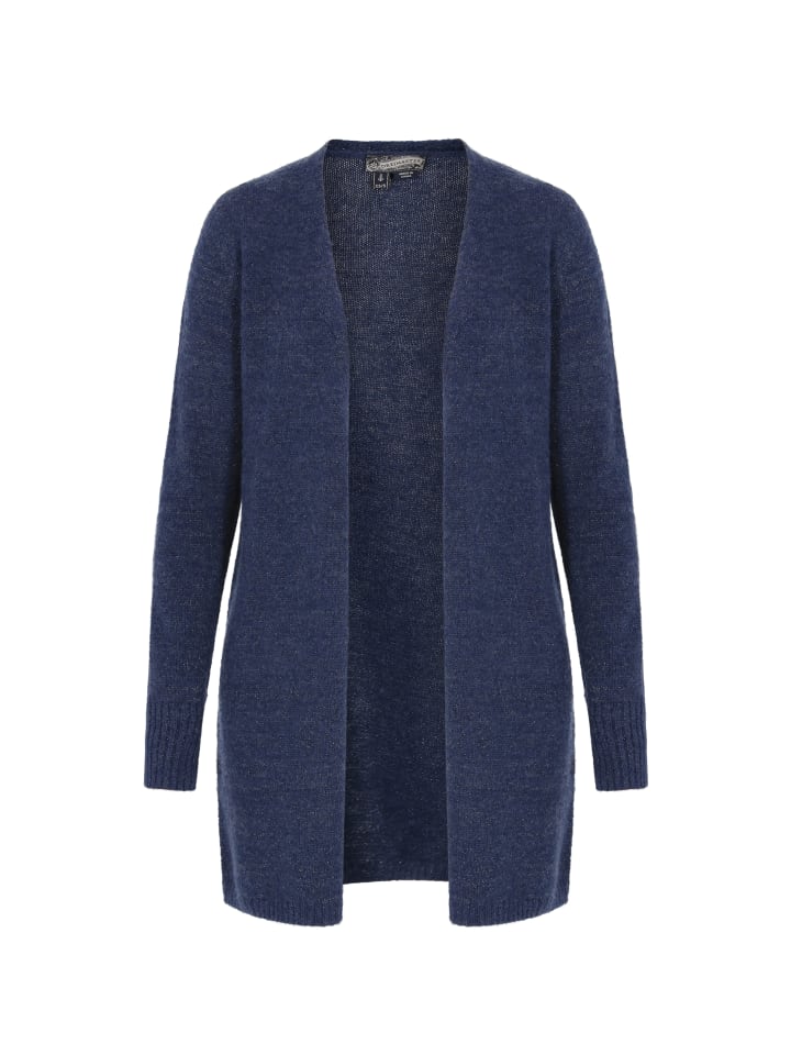 

DreiMaster Женский кардиган темно-синего цвета