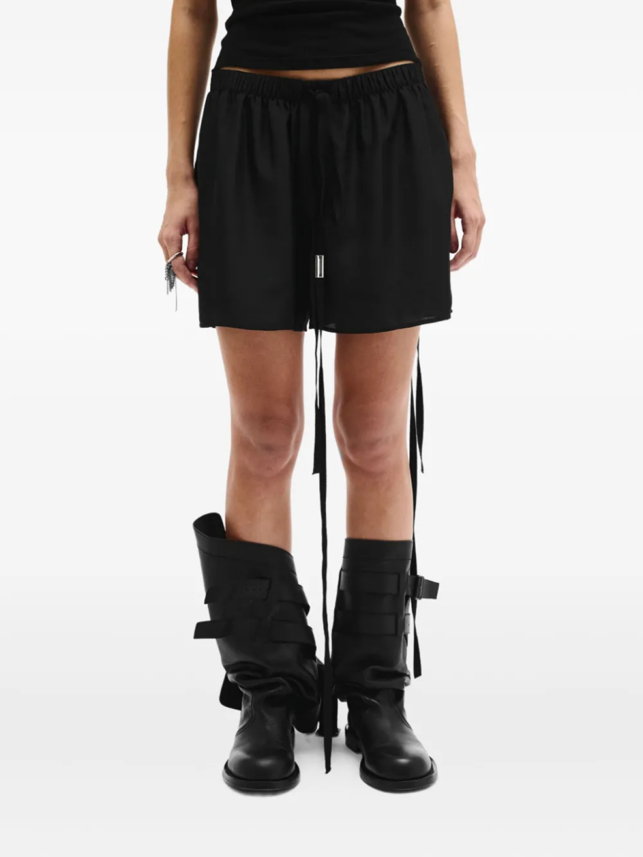 

Ann Demeulemeester шорты Gea, черный