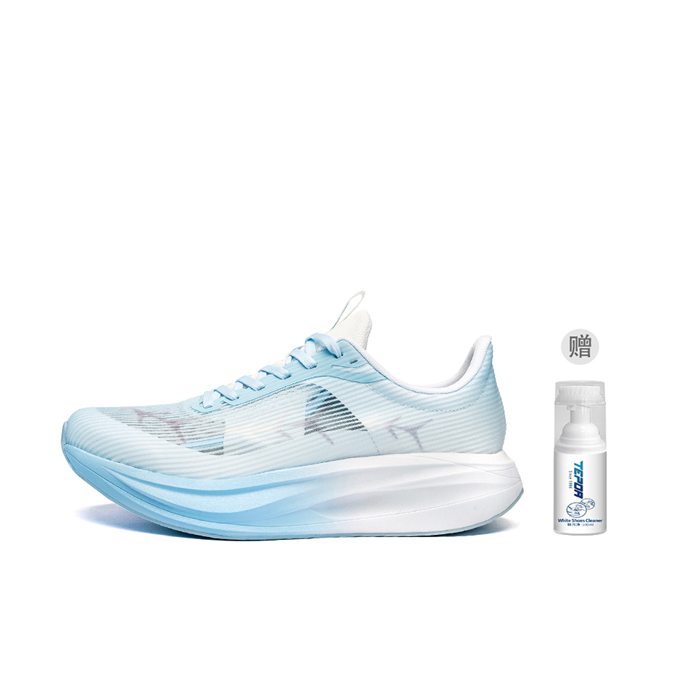 

Унисекс, с увеличенной высотой амортизации, износостойкие, легкие, дышащие, с золотистой карбоновой пластиной Tepor, misty синий+[free shoe cleaning tool]