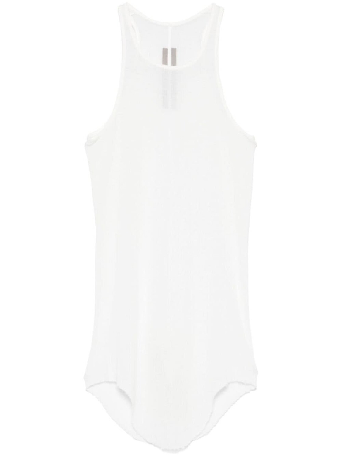

Rick Owens топ в рубчик, белый