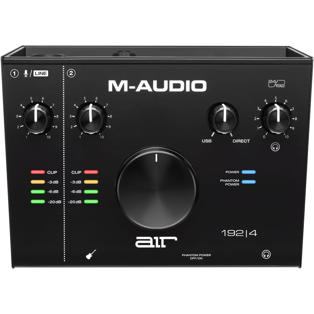

M-Audio AIR 192|4 Настольный аудиоинтерфейс 2x2 USB Type-C