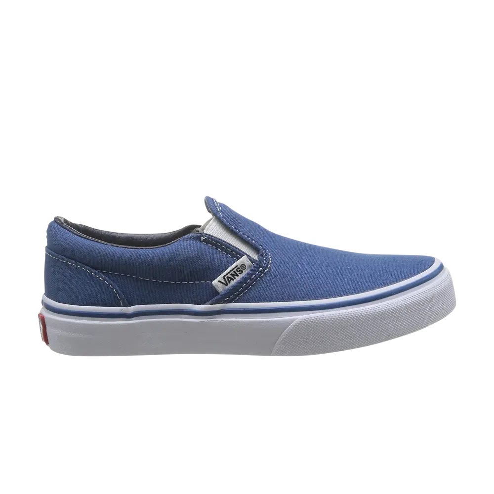 Классические детские слипоны Vans, синий