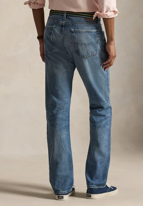 Прямые джинсы hampton с эффектом потертости, прямые джинсы Polo Ralph Lauren, Clovewood — фото 3