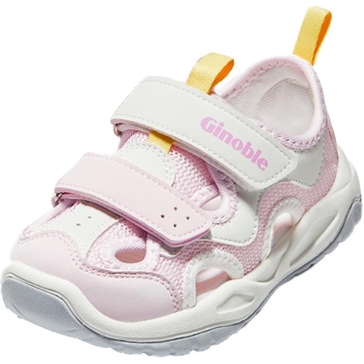 

Устойчивые к истиранию низкие детские кроссовки Infant And Toddler GINOBLE, розовый/белый