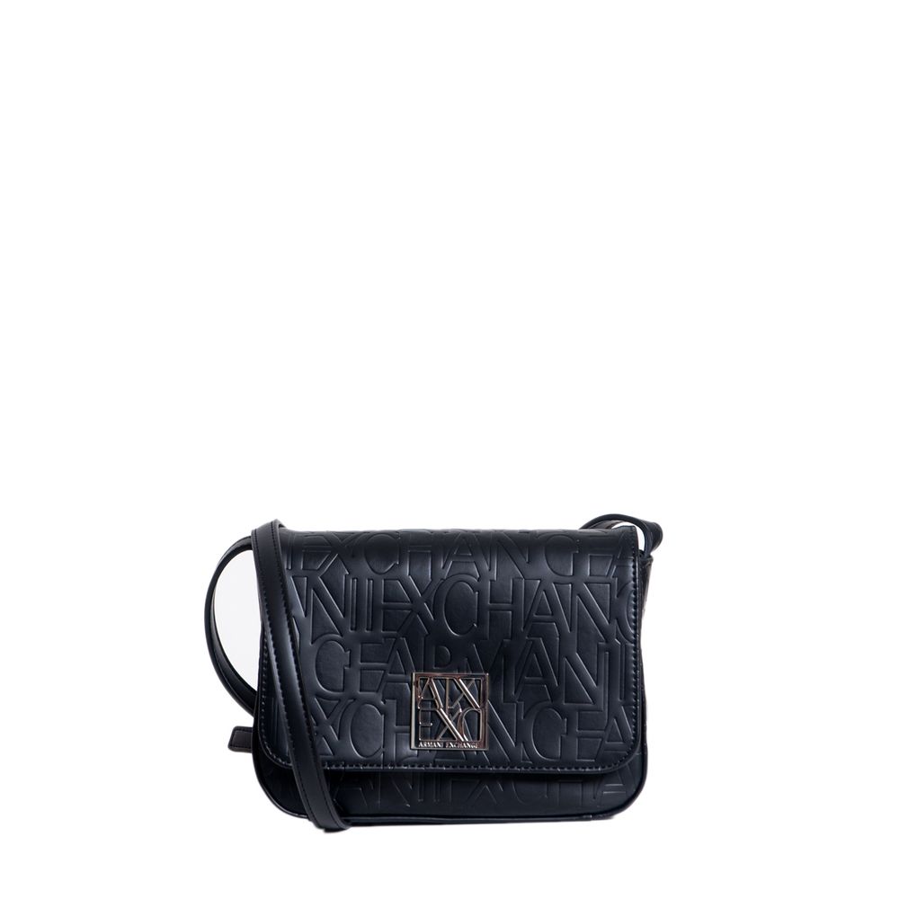 

Черная полиэтиленовая сумка Armani Exchange