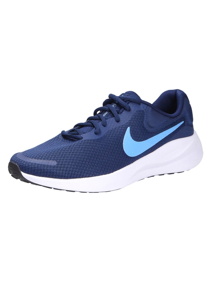 

Кроссовки на шнуровке Nike, синий